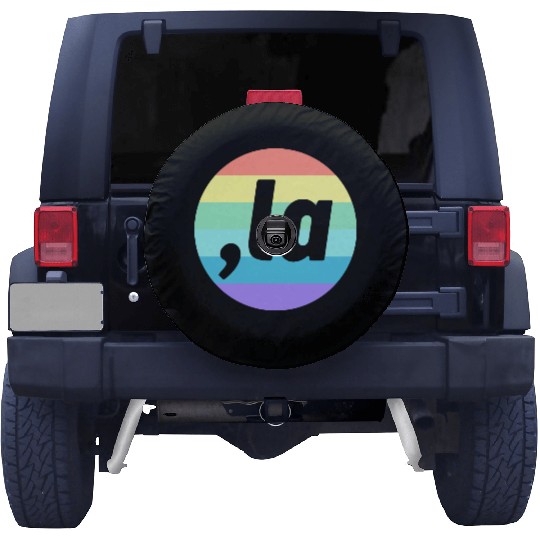 Kamala Harris Comma La Rainbow Election 2024 Spare Tire Covers
