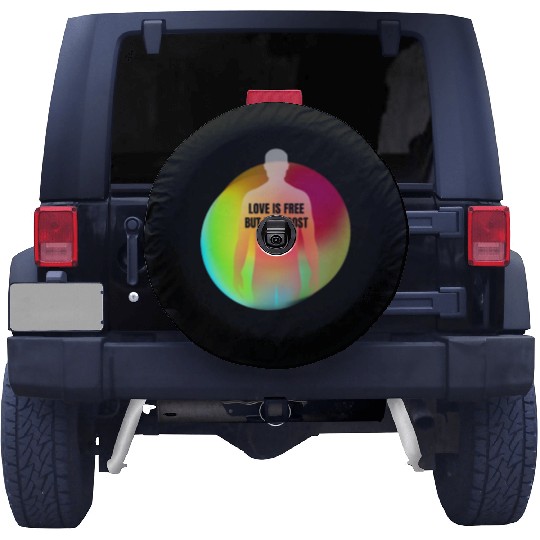 Black Neon Green Red Spiritual Chakra Spare Tire Covers