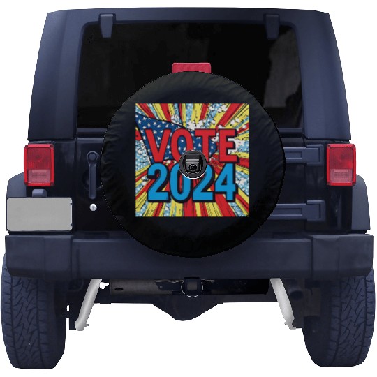 Vote 2024 Election Spare Tire Covers 0003