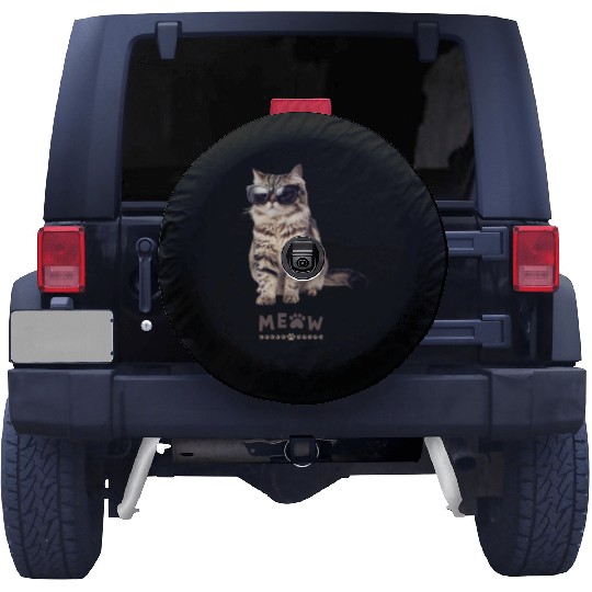 Cool Cat Meow Spare Tire Covers
