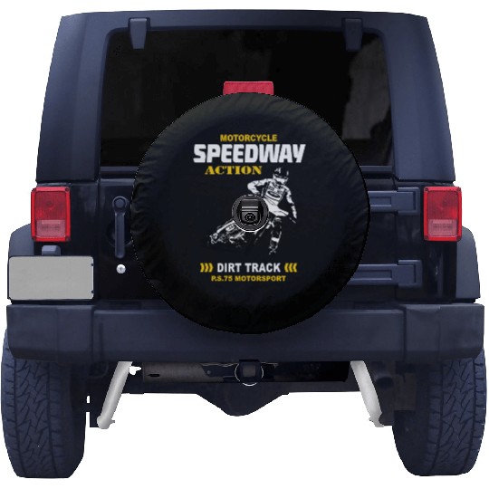 Motorcycle Speedway Racing Spare Tire Covers
