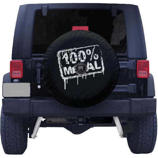 100 % Percent Metal Music Fun Graffiti Drops Stamp Spare Tire Covers