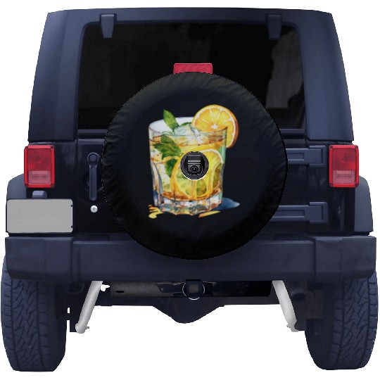 Lemonade Cocktail Drink Spare Tire Covers