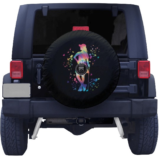 Golfer Colorsplash Kids Miniature Golf Spare Tire Covers