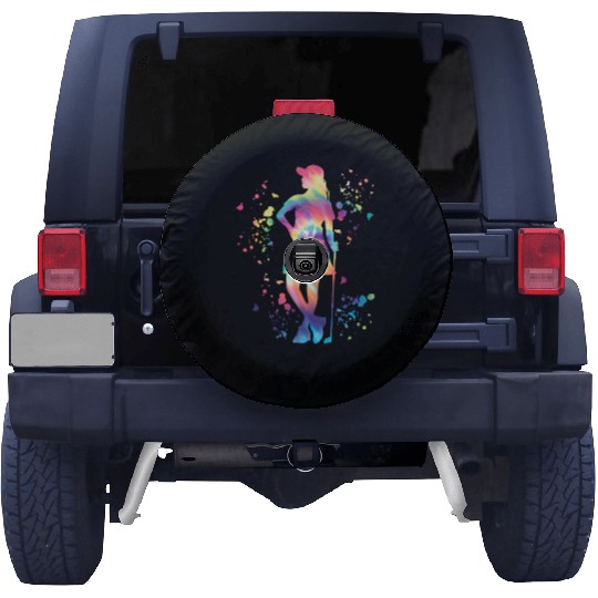 Golfer Colorsplash Kids Miniature Golf Spare Tire Covers