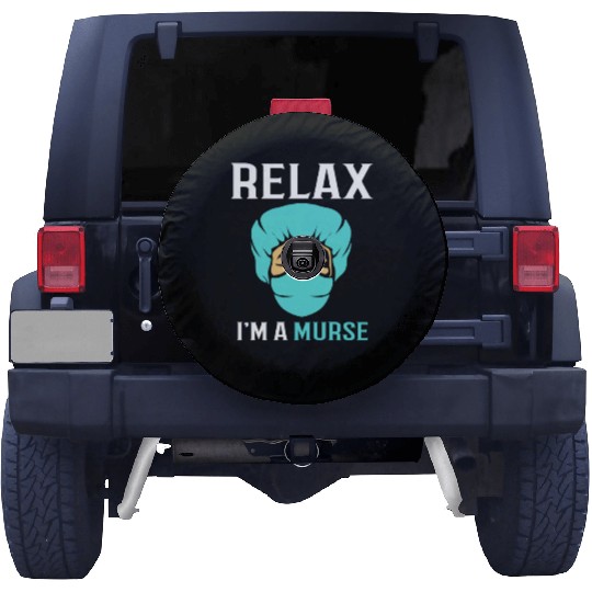 Funny Male Nurse Nursing Medical Spare Tire Covers