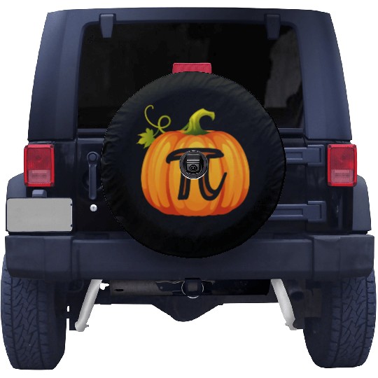Pumpkin Pi Math Halloween Thanksgiving Pie Day Spare Tire Covers