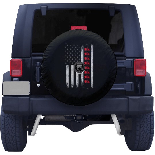 Harris Waltz 2024 USA Flag Election Spare Tire Covers