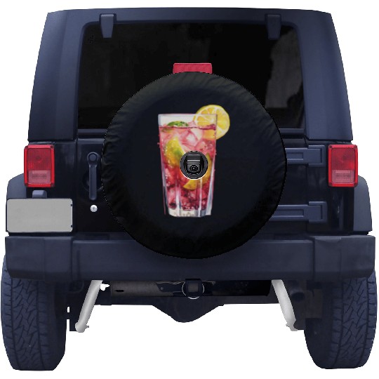 Citrus Berry Cocktail Spare Tire Covers