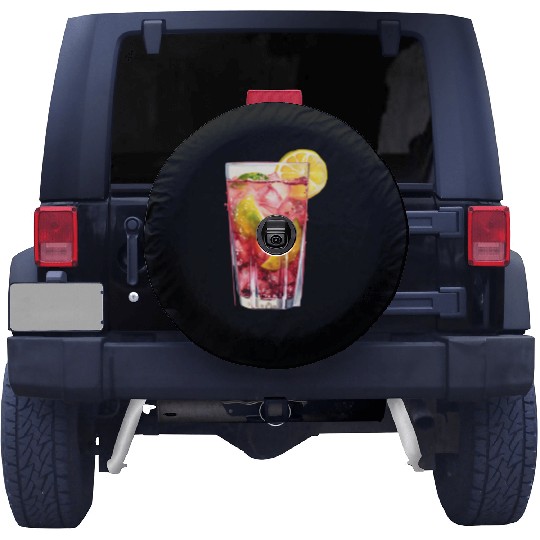 Citrus Berry Cocktail Spare Tire Covers