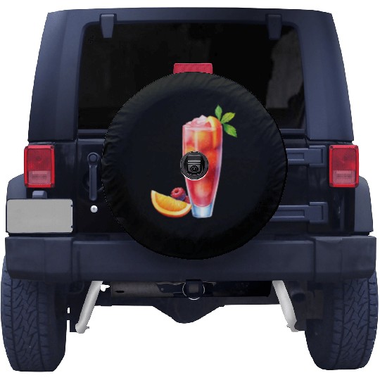 Berry Citrus Cocktail Spare Tire Covers