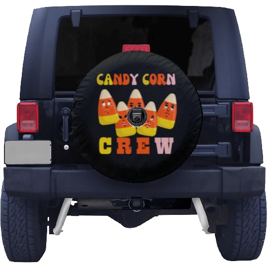 Candy Corn Crew Spare Tire Covers