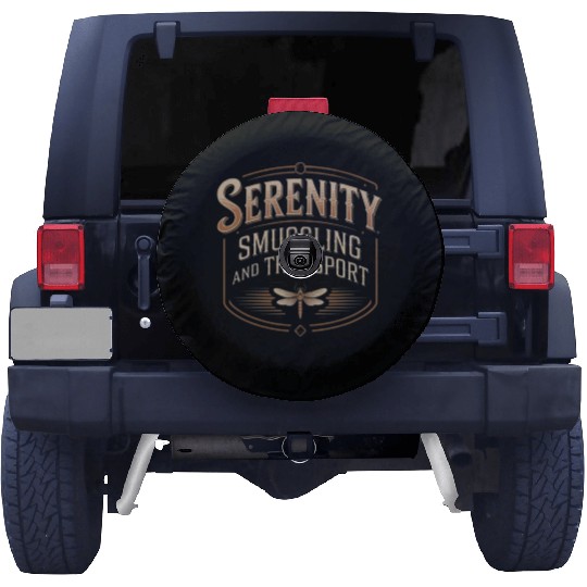 Vintage Serenity Smuggling And Transport Firefly Spare Tire Covers