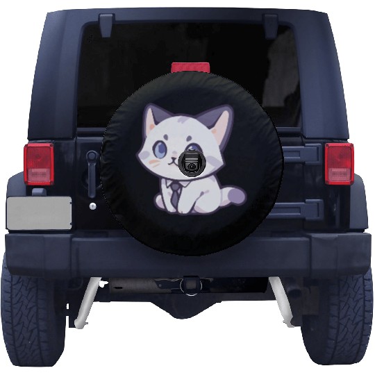 Meow Series: Cute Office Meow Spare Tire Covers