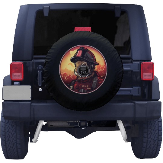 Rabbit Firefighter Spare Tire Covers