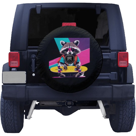 Rad Raccoon Spare Tire Covers