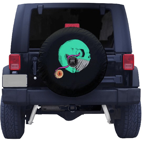Cringe Zombie Pac Man Spare Tire Covers