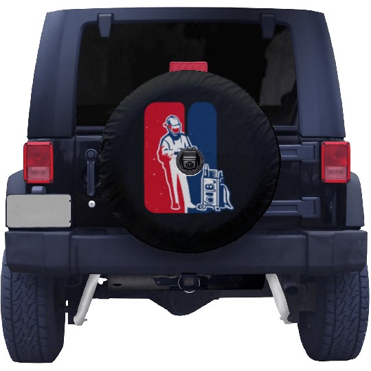 major league welder sticker Iconic Welder Design T Spare Tire Covers