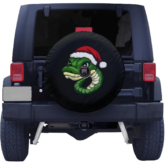 Snakes Christmas Spare Tire Covers