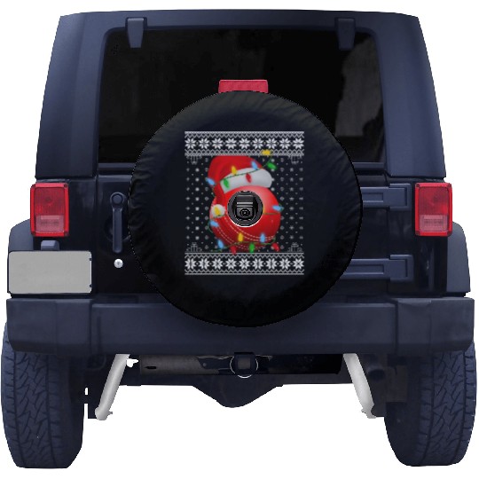 Cricket Ball Christmas Spare Tire Covers