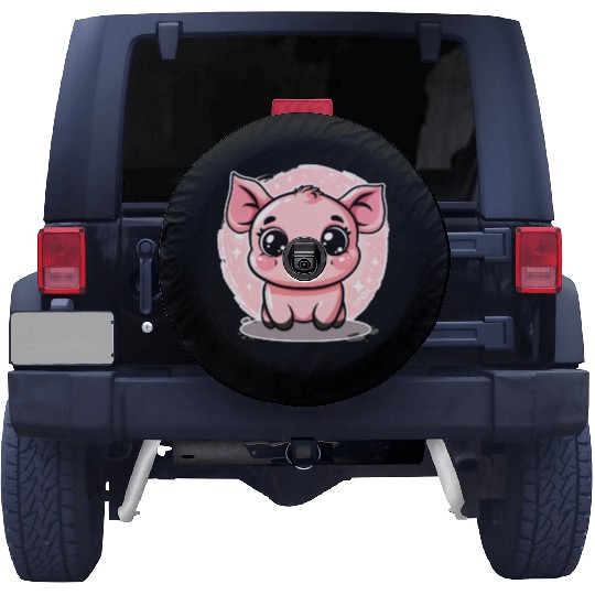 Cute Little Piggy Piglet Spare Tire Covers