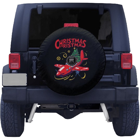 FLAYING CHRISTMAS Spare Tire Covers
