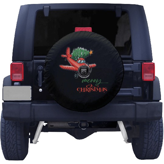 MERRY CHRISTMAS 3 Spare Tire Covers
