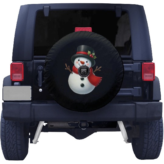 Snowman Christmas, Cute Christmas, Christmas Spare Tire Covers