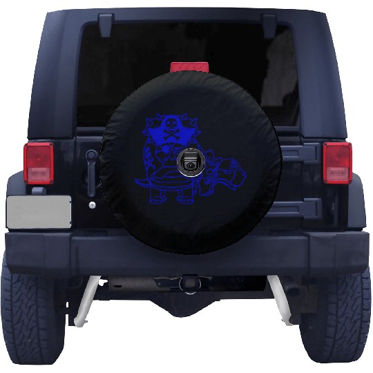 Triceratops Stegosaurus 2 Dinosaur Pirates Dinos Spare Tire Covers