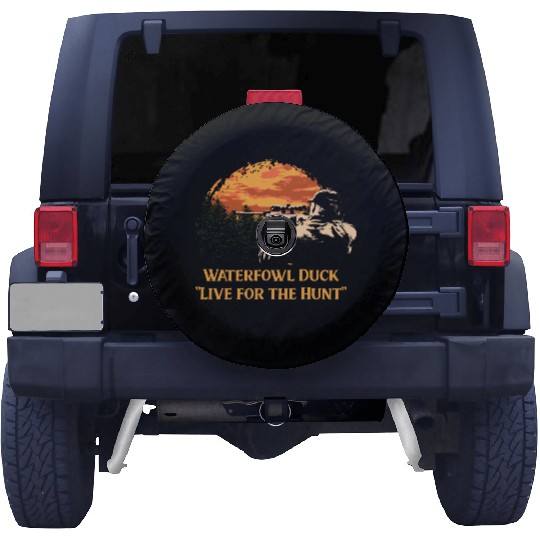 Waterfowl Duck Live for the Hunt Cast Around Spare Tire Covers