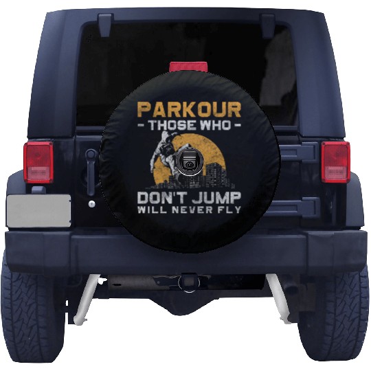 Freerunning Extreme Sport Underground Stunt Spare Tire Covers