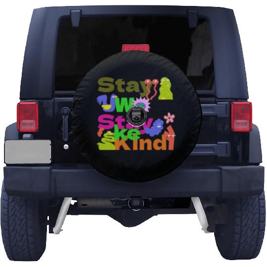 Stay Woke, Stay Kind – Inspirational Spare Tire Covers