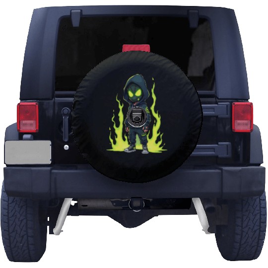 Toxic Menace - Radioactive Streetwear Warrior Spare Tire Covers