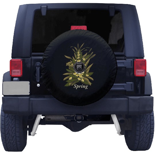Spring Flower Spare Tire Covers