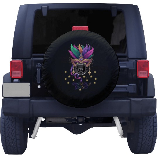 Madri Gras , mardi gras new orleans Spare Tire Covers