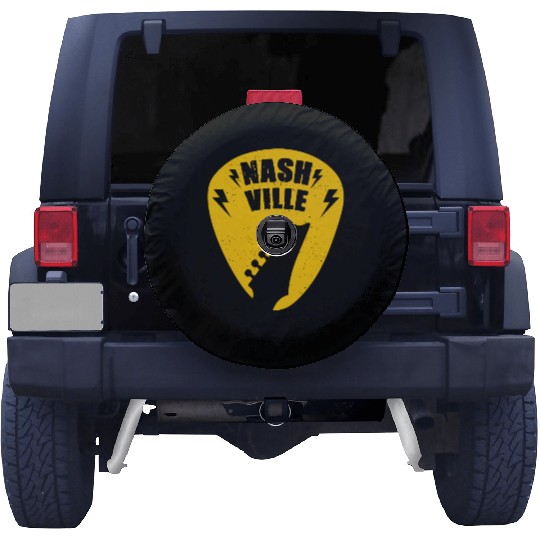 Nashville Music City Guitar Pick Spare Tire Covers