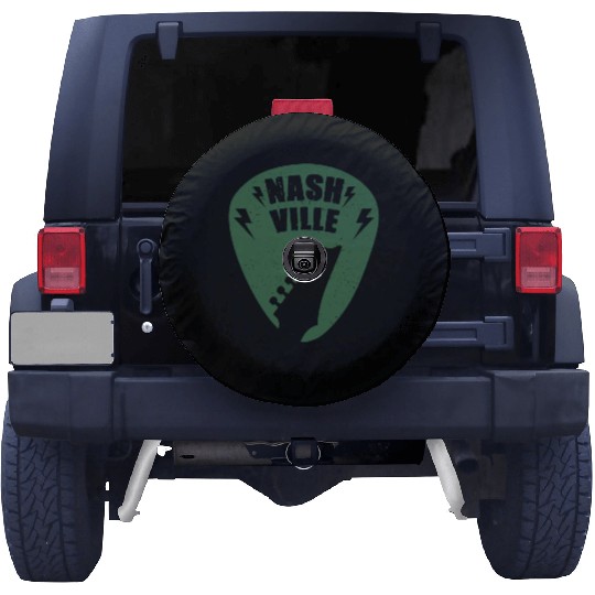 Nashville Music City Guitar Pick Spare Tire Covers