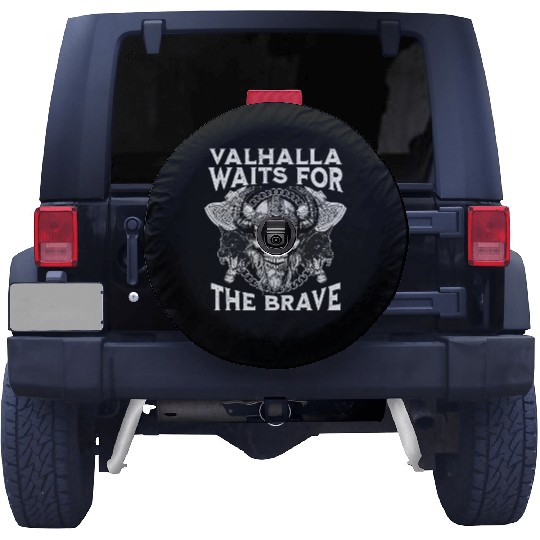 Valhalla Waits For The Brave Spare Tire Covers
