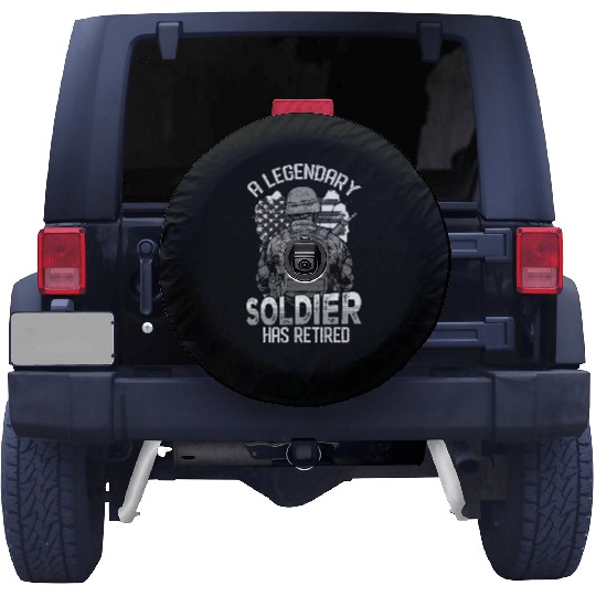 Dysfunctional Veteran Retired Spare Tire Covers