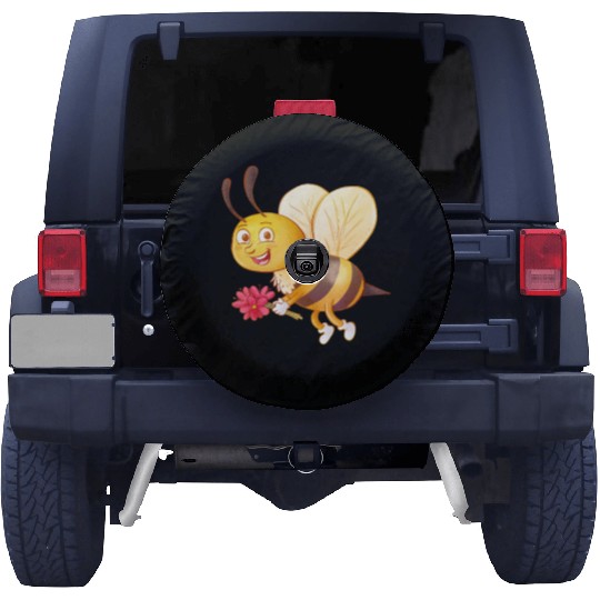 Bee & Flower"s Spare Tire Covers