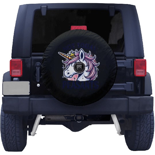 Cute Pony – Cute and cheerful pony art funny Pony Spare Tire Covers