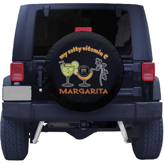 Margarita my salty vitamin C Spare Tire Covers