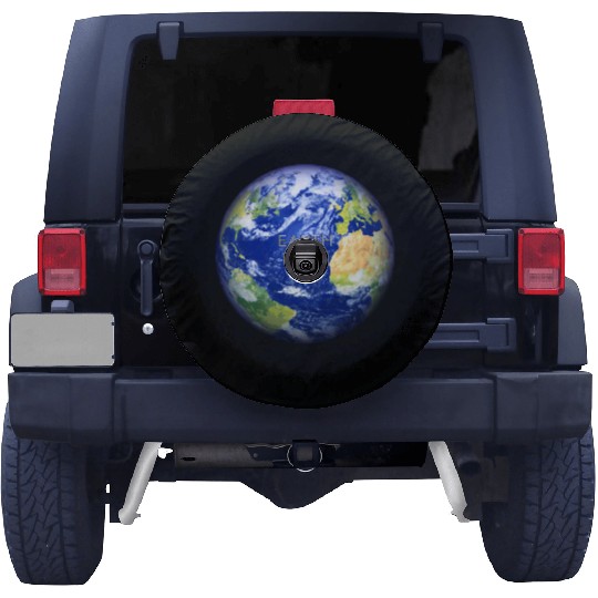 Planet Earth – Realistic Globe Environmental Art Spare Tire Covers
