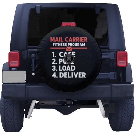 Mail Carrier Fitness Programm Mail Postal Worker Spare Tire Covers