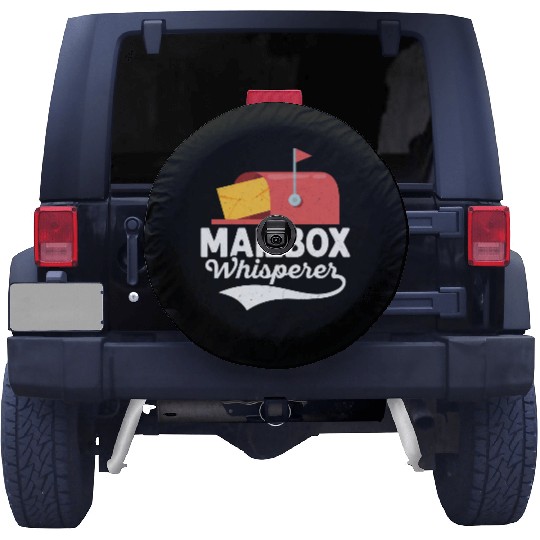Mailbox Whisperer Mailman Postal Worker Spare Tire Covers