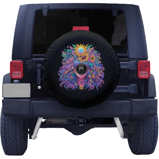 Sunflower seeds Spare Tire Covers