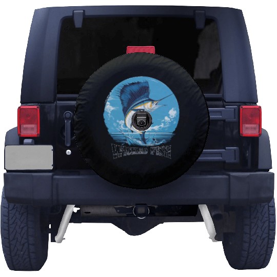 Wicked Fish Sailfish Adventure Ocean Breeze Spare Tire Covers