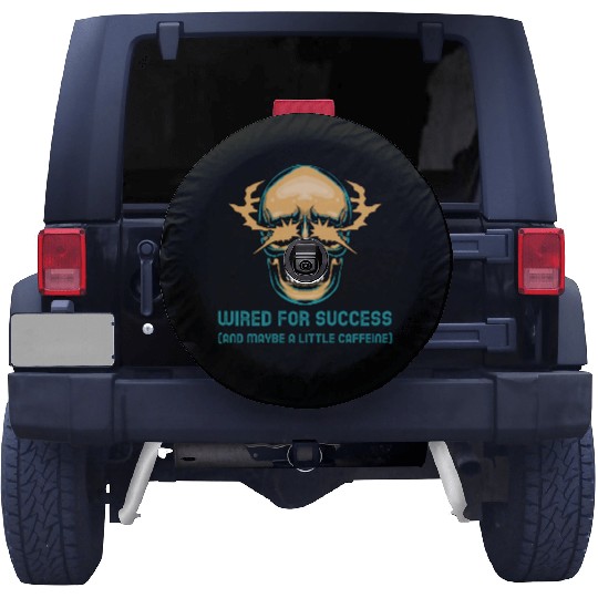 Wired for success (and maybe a little caffeine) Spare Tire Covers