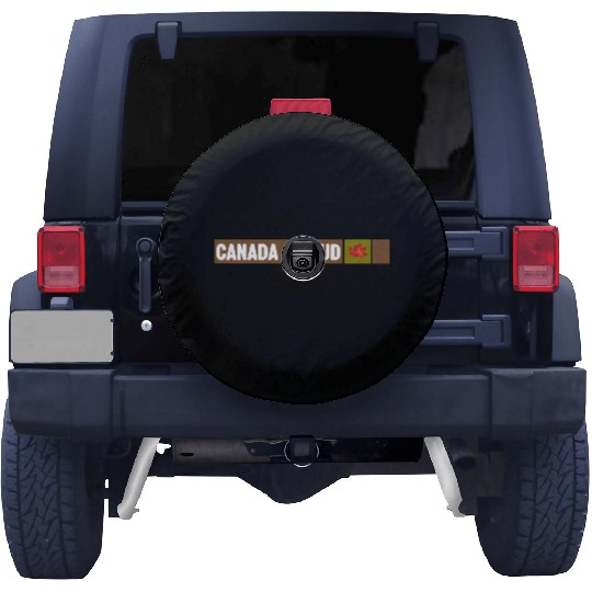 Canada Proud Camo Spare Tire Covers