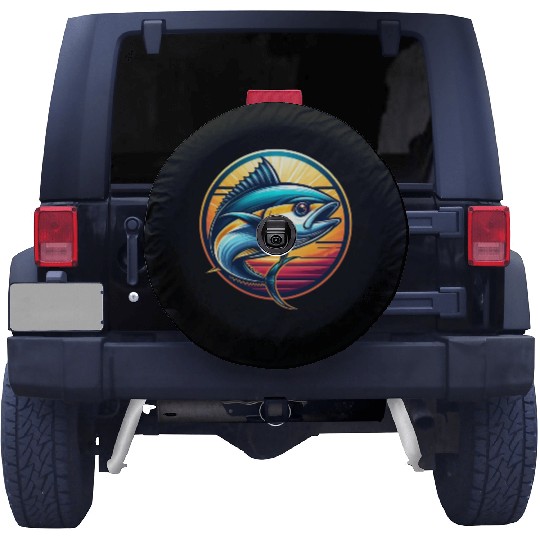 Yellowfin Tuna – Ocean Wanderer Spare Tire Covers